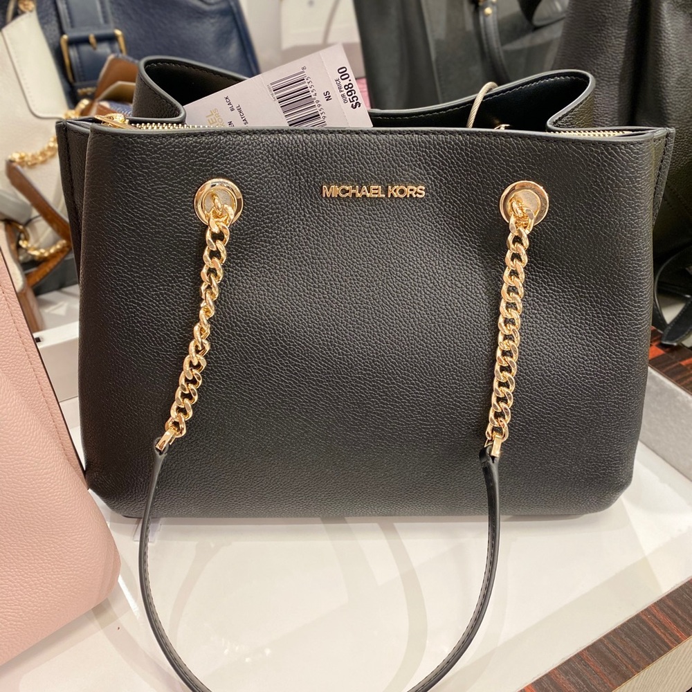 MK TEAGAN LONG DROP  SHOULDER BAG